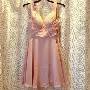 NWT Blush Bridesmaid Dress